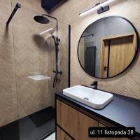Kúpeľňa v ubytovaní Asti Apartamenty Centrum Stargard