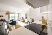 Kuchyň nebo kuchyňský kout v ubytování 86-Modern Apartment, Benalmadena