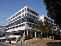 The floor plan of Nice apartment with terrace next to the sea