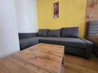 A seating area at Leopoldauer Apartment