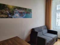 A seating area at Leopoldauer Apartment
