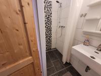 A bathroom at Leopoldauer Apartment