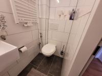 A bathroom at Leopoldauer Apartment