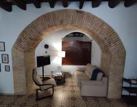 A seating area at CASA MONTAÑA