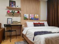Postel nebo postele na pokoji v ubytování Increase hotel & residence
