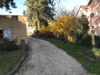 Vonkajšia záhrada v ubytovaní Studio fond de jardin