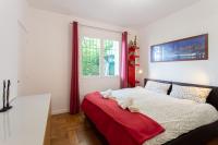 Posteľ alebo postele v izbe v ubytovaní Beautiful villa with panoramic view over Nice