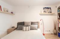Posteľ alebo postele v izbe v ubytovaní Beautiful villa with panoramic view over Nice