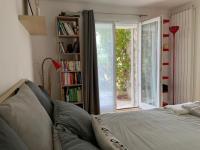 Posteľ alebo postele v izbe v ubytovaní Beautiful villa with panoramic view over Nice