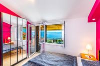 Postel nebo postele na pokoji v ubytování Apartment in Crikvenica 27606