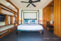 Postel nebo postele na pokoji v ubytování One Bedroom Wings Pool Villa