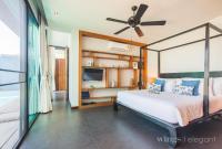 Postel nebo postele na pokoji v ubytování One Bedroom Wings Pool Villa