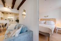 Posteľ alebo postele v izbe v ubytovaní Le Grenette - Appartement pour 2 à 4 personnes en plein coeur d'Annecy
