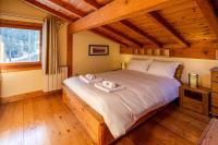 Posteľ alebo postele v izbe v ubytovaní Chalet des Favrands