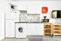 Kuchyň nebo kuchyňský kout v ubytování DUPLEX en GREEN OASIS