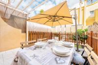 Patio nebo venkovní prostory v ubytování DUPLEX en GREEN OASIS