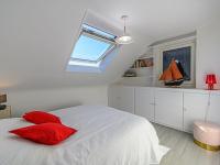 Posteľ alebo postele v izbe v ubytovaní Holiday Home Glann Aven by Interhome