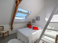 Posteľ alebo postele v izbe v ubytovaní Holiday Home Glann Aven by Interhome