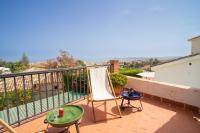 Balkón alebo terasa v ubytovaní Casa Ancladero Big rooftop terrace, 2 bedroom guesthouse w garden and view