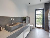 Koupelna v ubytování Holiday Home Thormoth - 200m from the sea by Interhome
