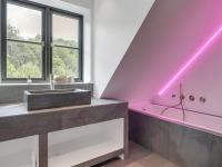 Koupelna v ubytování Holiday Home Thormoth - 200m from the sea by Interhome