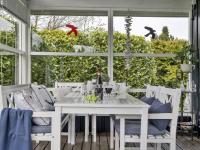 Zahrada ubytování Holiday Home Frithlef - 900m from the sea by Interhome
