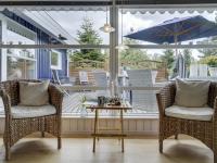 Posezení v ubytování Holiday Home Frithlef - 900m from the sea by Interhome
