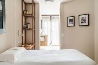 Posteľ alebo postele v izbe v ubytovaní Rental Apartment Barcelona