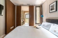 Posteľ alebo postele v izbe v ubytovaní Rental Apartment Barcelona