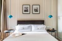 Posteľ alebo postele v izbe v ubytovaní Rental Apartment Barcelona