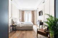 Posteľ alebo postele v izbe v ubytovaní Rental Apartment Barcelona