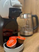Coffee and tea making facilities at LUX apartmany Romantika CHOPOK 7, 19