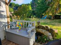 Ogród w obiekcie Maison cosy à Saint-Méloir-des-Ondes avec jardin privé
