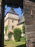 Plán poschodí v ubytovaní Château de Montautre