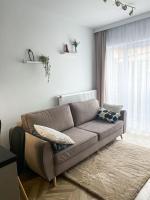 Posedenie v ubytovaní Apartament przy Karmelu