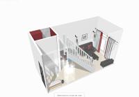Plán poschodí v ubytovaní Cosy Mezzanine