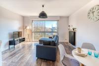 Część wypoczynkowa w obiekcie Bourgonnier 19 - Charmant studio à Angers