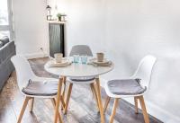 Plan piętra w obiekcie Bourgonnier 19 - Charmant studio à Angers