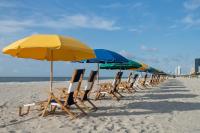 Ein Strand an oder in der Nähe des Hotels