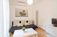 Televízia a/alebo spoločenská miestnosť v ubytovaní Frailes FreshApartments