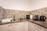 Kuchyňa alebo kuchynka v ubytovaní Budapest Lighthouse Apartment