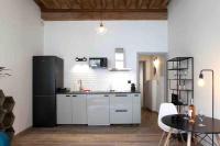 Kuchnia lub aneks kuchenny w obiekcie Appartement lumineux en centre-ville
