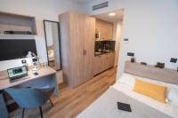 Kuchyňa alebo kuchynka v ubytovaní Micampus Alicante Student Residence