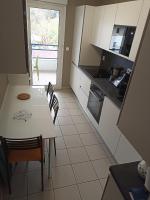 A cozinha ou cozinha compacta de Bayonne appartement 63m2 avec terrase parking wifi