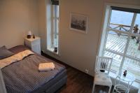 Una cama o camas en una habitaci&oacute;n de Brygga p&aring; D&oslash;nna