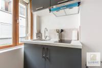 Kuchyňa alebo kuchynka v ubytovaní Residence Bastin
