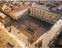 Widok na miasto Narbona z tego apartamentu