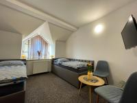 Postel nebo postele na pokoji v ubytování Hotel COLCHI