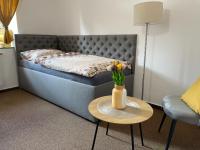 Postel nebo postele na pokoji v ubytování Hotel COLCHI