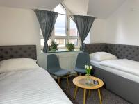 Postel nebo postele na pokoji v ubytování Hotel COLCHI